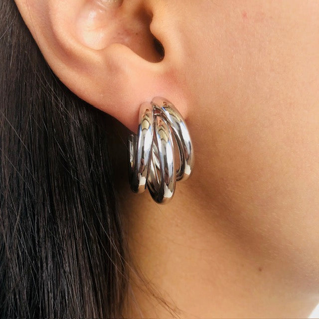 Silver Camila Earrings