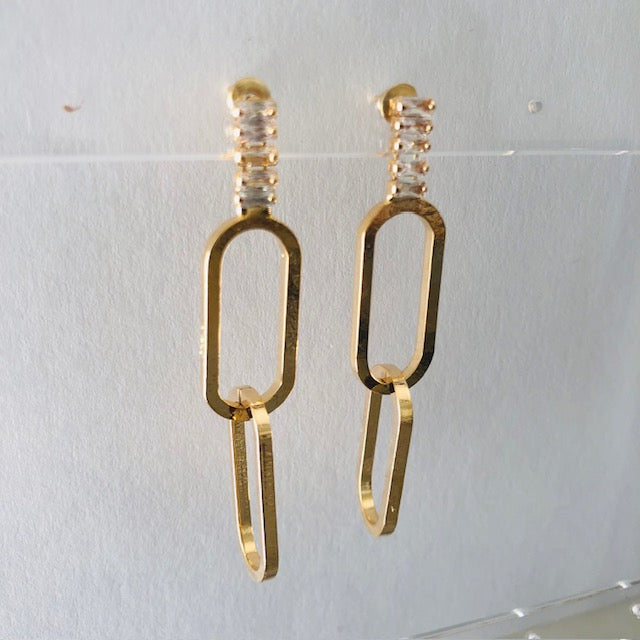 Gold Anais Earrings